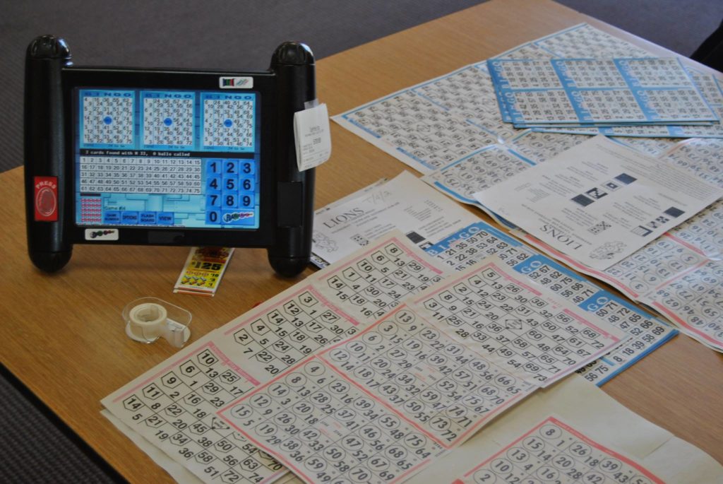 Bingo Tabs & Electronic Devices - Tri-Lakes Lions Club