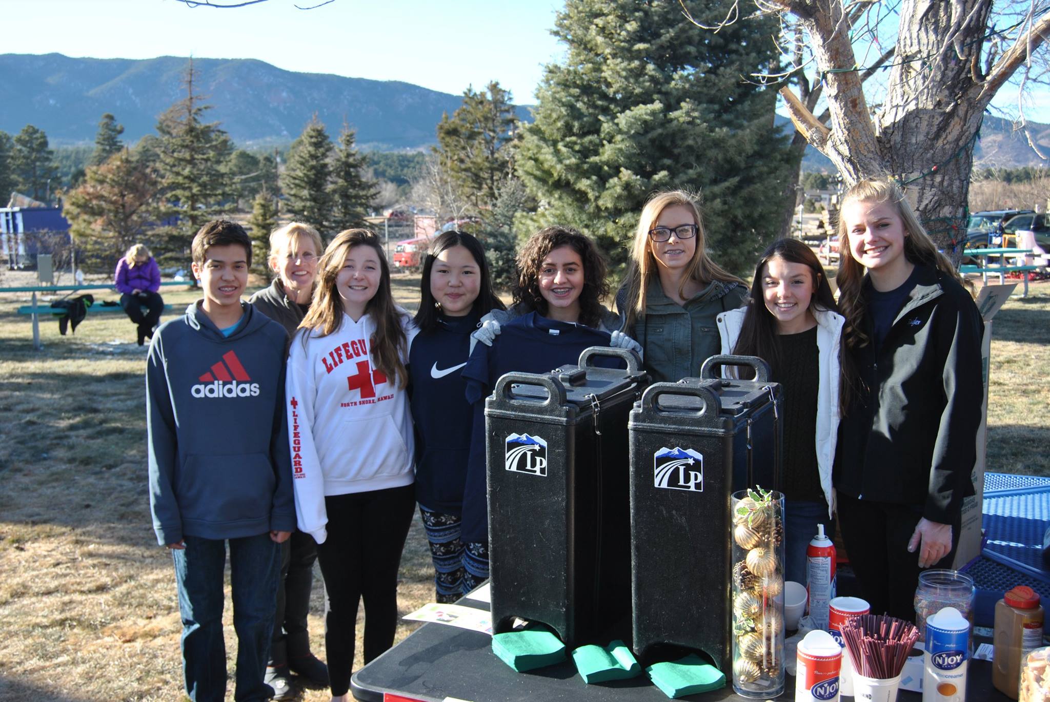 Tri-Lakes Lions LEO Club Members