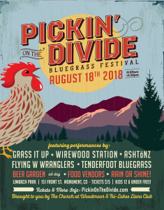 Pickin' on the Divide 2018 - Tri-Lakes Lions Club Fundraising Events